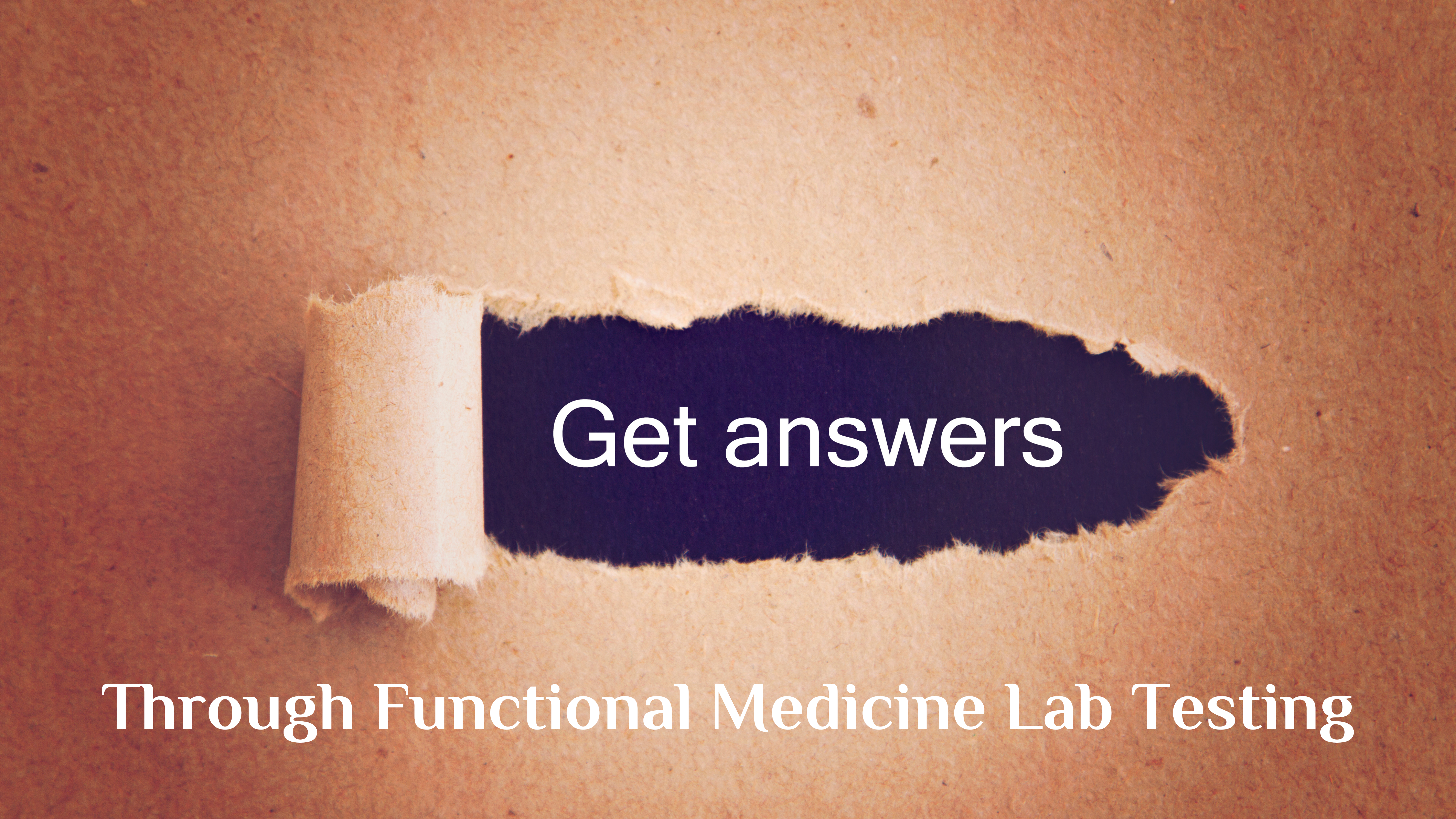 Get answers through functional medicine lab testing